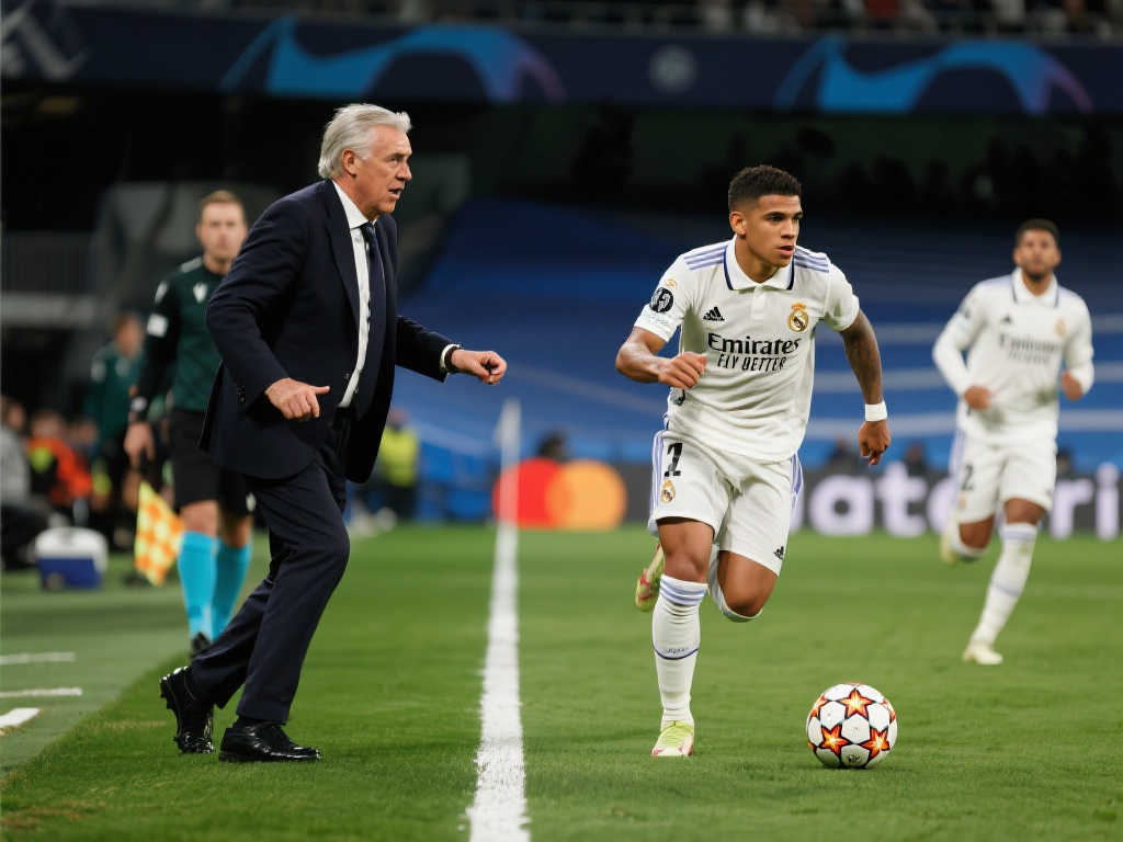 安切洛蒂：上半场表现迟缓 巴尔韦德进球意义重大